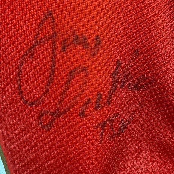 Signed by James Duthie TSN Nike Kids Team Canada Hockey Jersey size L/XL 2000s - Picture 3 of 7